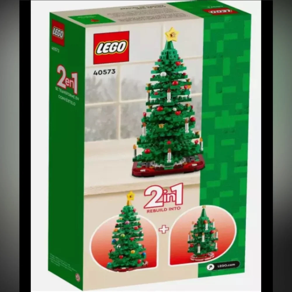 RETIRED- LEGO 40573 2 IN 1 Christmas Tree RETIRED
